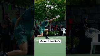 Blink and you miss him. Selkirk Sparta Pro Rafa Lenhard is must-see tv! 📺