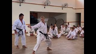 JKS South Africa Karate seminar 2023 in Jeffreys Bay