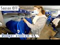 【LA】メジャーリーグの球場で野球グッズを買って観戦！〜ドジャースタジアムに行った日のリメイク動画〜【Season OFF】