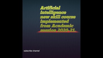 CAPACITY BUILDING PROGRAMME  OF ARTIFICIAL INTELLIGENCE.