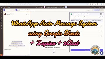 Google Sheets to WhatsApp via Zapier | 2Chat Automation Guide in Urdu