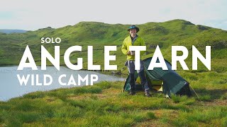 Solo Angle Tarn Wild Camp In The Lake District