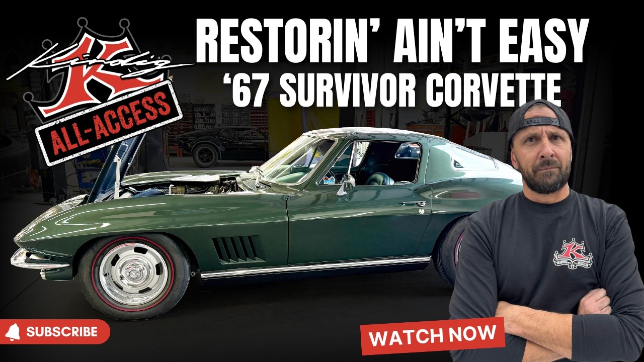 Restorin' Ain't Easy - 67 Survivor Corvette #kindigitdesign #corvette #autorestoration