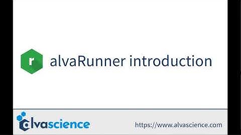 alvaRunner introduction