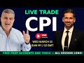 LIVE Trade CPI NY Open
