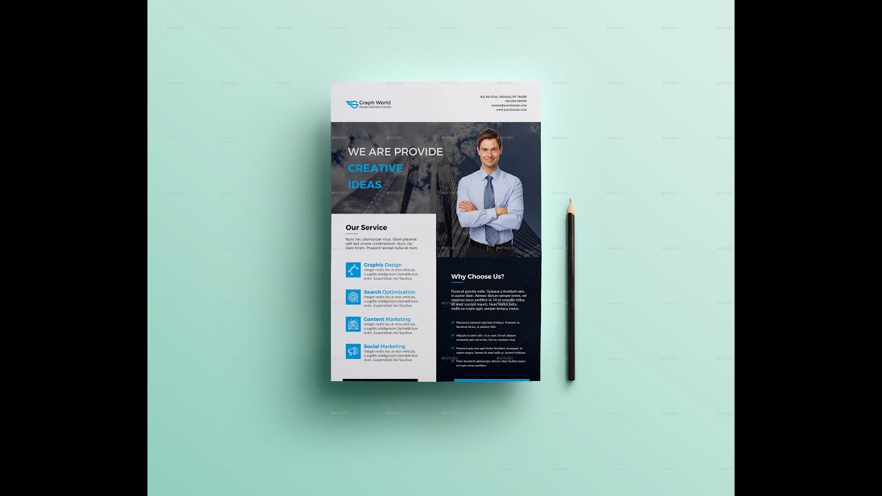 How to upload a Flyer on GraphicRiver