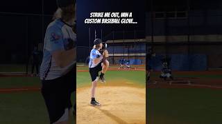 Strike Me Out, Win a Custom Baseball Glove! #shorts screenshot 5