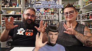 Star Trek Spock Autograph Grail Custom Frame Completed Display!