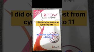 How I Found My Ovulation Date? I-Know Ovulation Kit Results