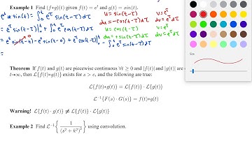 4.4 Derivatives, Integrals, and Products of Transforms