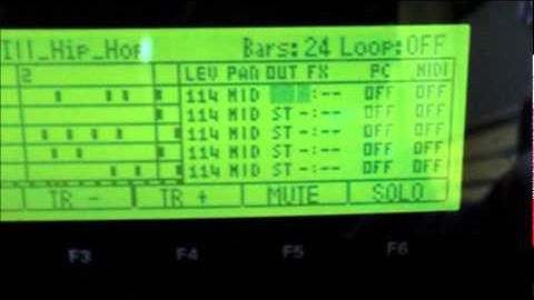 5 track display mode (MPC1000 & MPC2500 JJ OS2XL)