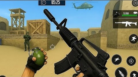 FPS COMMANDO SHOOTING GAMES // INDIA GAME (KILL 23 ) 🎯😱