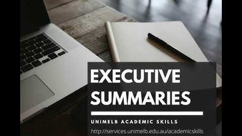 Executive Summaries