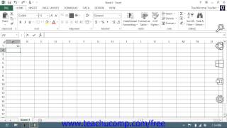 excel 2013 tutorial the status bar microsoft training lesson 1.14