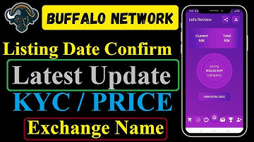 Buffalo Network Official Listing Date Announcement || Buffalo Swap || Buffalo network Exchange Name