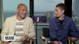 MLN Mark Dacascos & Asia Kate Dillon 2019 Interview John Wick Chapter 3 Parabellum