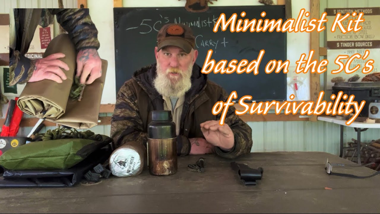 Minimal Survival Kit based on the 5C's Mentality 