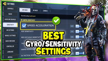 Best Sensitivity/Gyroscope Settings For Cod Mobile (MP & BR) Season 5 #codm