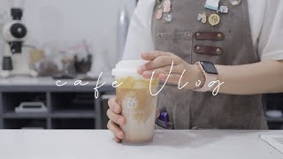 ENG)Cafe vlog  Today is Aya Coffee's 1st birthday