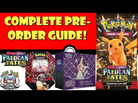 The Complete Paldean Fates Pre-Order Guide! HYPE New Special Set! (Pokmon  TCG Buyer's Guide)