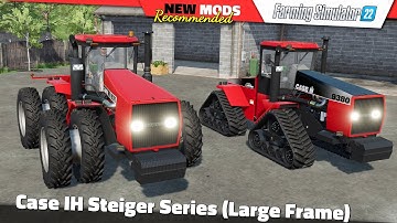 FS22 | Case IH Steiger Series (Large Frame) [UPDATE] - Farming Simulator 22 New Mods Review 2K60