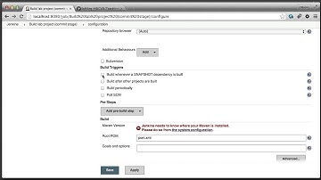 SEA BDD Lab : install and configure Jenkins (3): configure GitHub repo