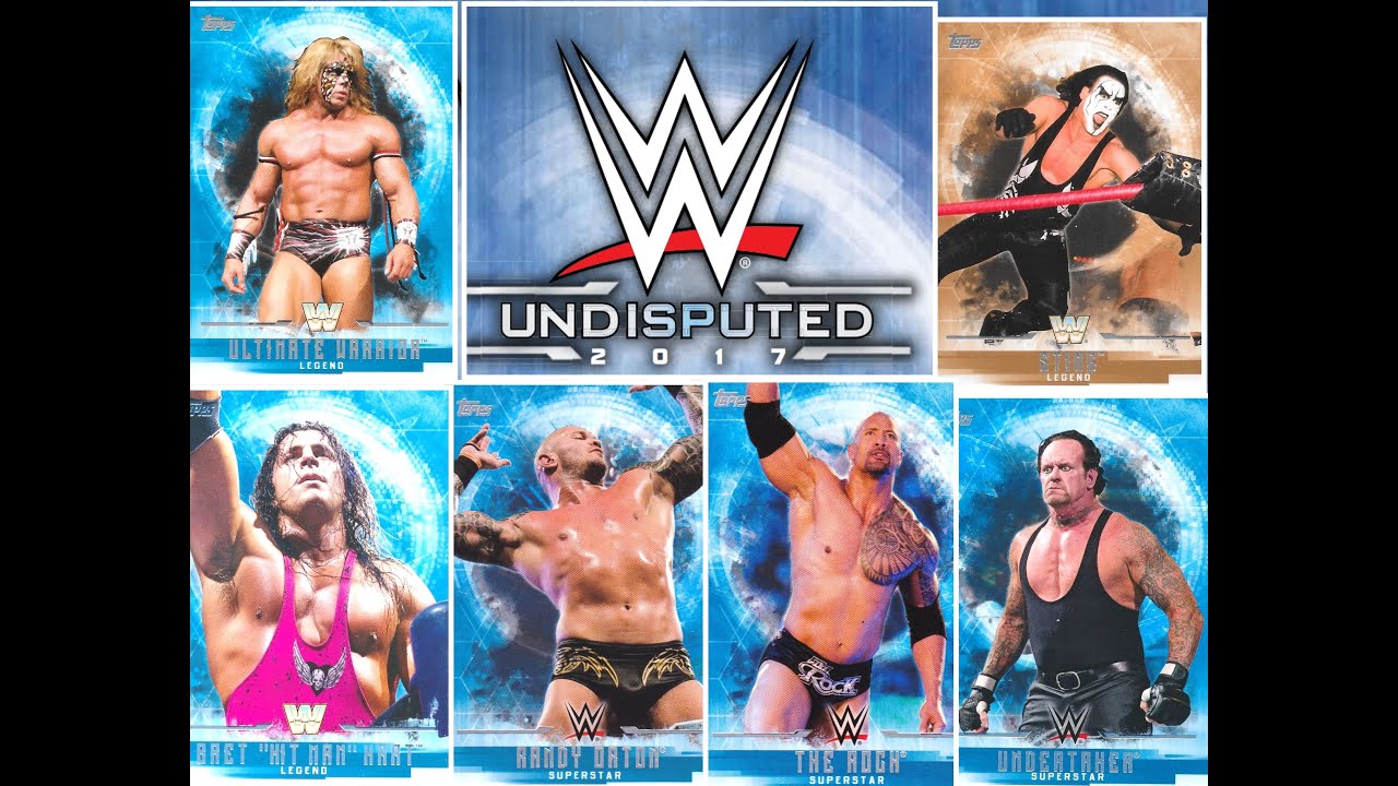 2017 WWE Undisputed Topps Wrestling Cards Andre The Giant Roman Reigns John Cena 