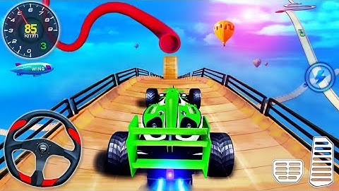 Formula Car Racing Stunts 3D - Mega Ramp Car Stunt 3D Game -Android Gameplay