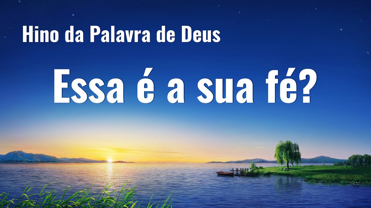 Melhor música gospel 2020 "Essa é a sua fé?"