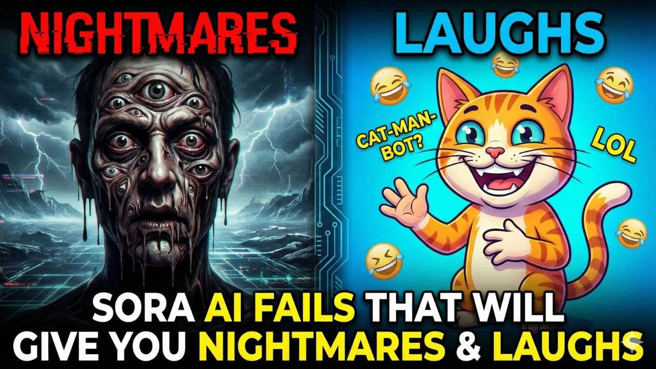Sora AI Fails: The Ultimate Nightmare & Laugh Compilation - YouTube