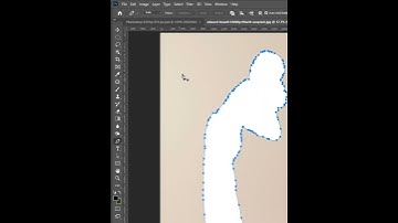 Create Dotted Outline Effect in Photoshop | Photoshop Tutorials | Youtube Shorts #shorts #short