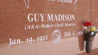Guy Madison Grave Forest Lawn Memorial Park Cathedral City Palm Springs California USA June 10, 2021