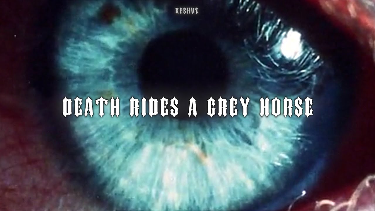 scrim - death rides a grey horse (перевод/lyrics/rus subs)