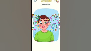 DOP 3 : Level 228 Shave him #shorts #solutions #walkthrough #deleteonepart #dop3 #funny #gameforkids