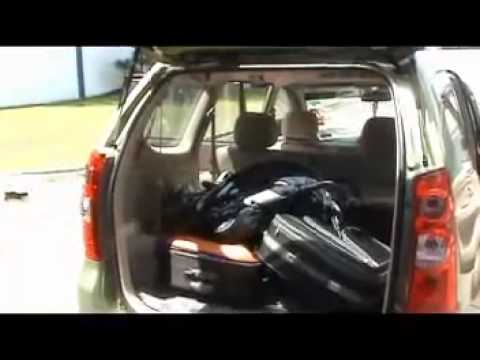 Proton Exora - Luggage Space comparison with Avanza and 