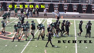 Buchtel vs Glen Oak week 1 middle school football game