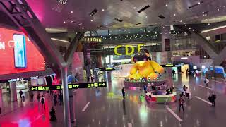 a tour in hamad international airport, doha, qatar, february 3, 2024 at 20:24