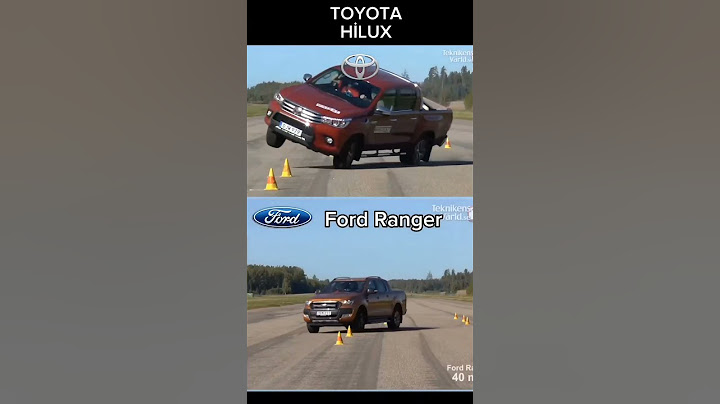 Toyota Hilux vs Ford Ranger: Which Truck Passes the Stability Test?