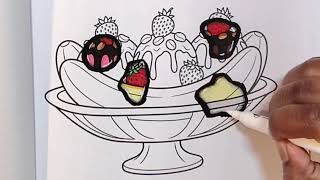 Color with me/ Raindrops Effect #coloringtutorial #colorwithme #coloringbook #how #howto #howtocolor