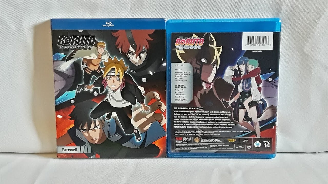 Unboxing Boruto Volume 18 Blu-ray