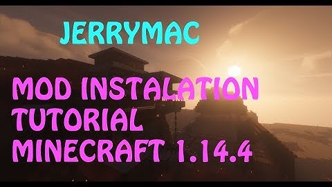 Installing Optifine, Voxelmap with Fabric on Minecraft 1.14.4