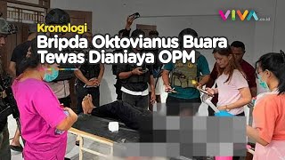 'DETIK-DETIK' Penusukan Bripda Oktovianus Buara Putra Asli Papua oleh OPM