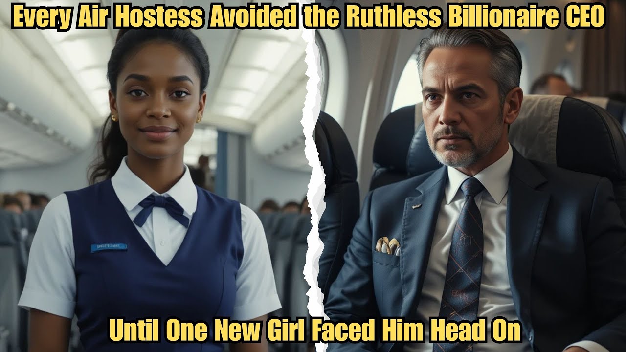 Every Air Hostess Avoided the Ruthless Billionaire CEO — Until One New Black Girl Faced Him Head On