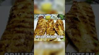 Grilled Chicken Steak #Shorts | Chicken Steak | Full recipe in description