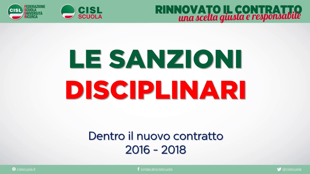 Sanzioni Disciplinari Youtube