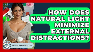 How Does Natural Light Minimize External Distractions? - The Time Management Pro
