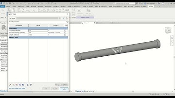 How to create a parametric Revit Family - Flexible Connector