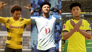 JADON SANCHO IN EVERY FIFA (18-21)