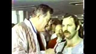 Post-Game 1976 ALCS Gm. 5 Celebration with Frank Messer, WPIX-TV, 10/14/1976