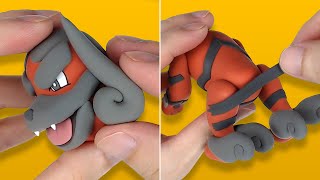 Pokémon Legends: Arceus figures making - Hisuian Arcanine!! | Clay Art